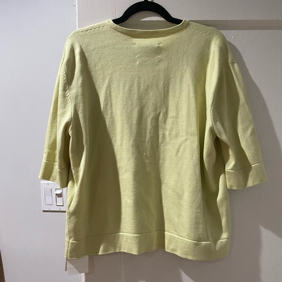 NWT Lauren Manoogian short sleeve Cardigan - Picture 14 of 14
